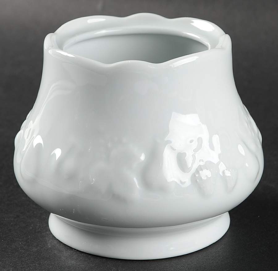 California (Blanc De Blanc) Sugar Bowl No Lid by Philippe Deshoulieres-1