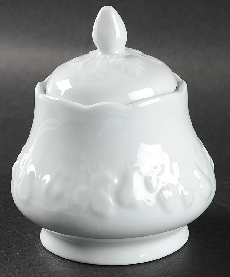 California (Blanc De Blanc) Sugar Bowl & Lid by Philippe Deshoulieres-1