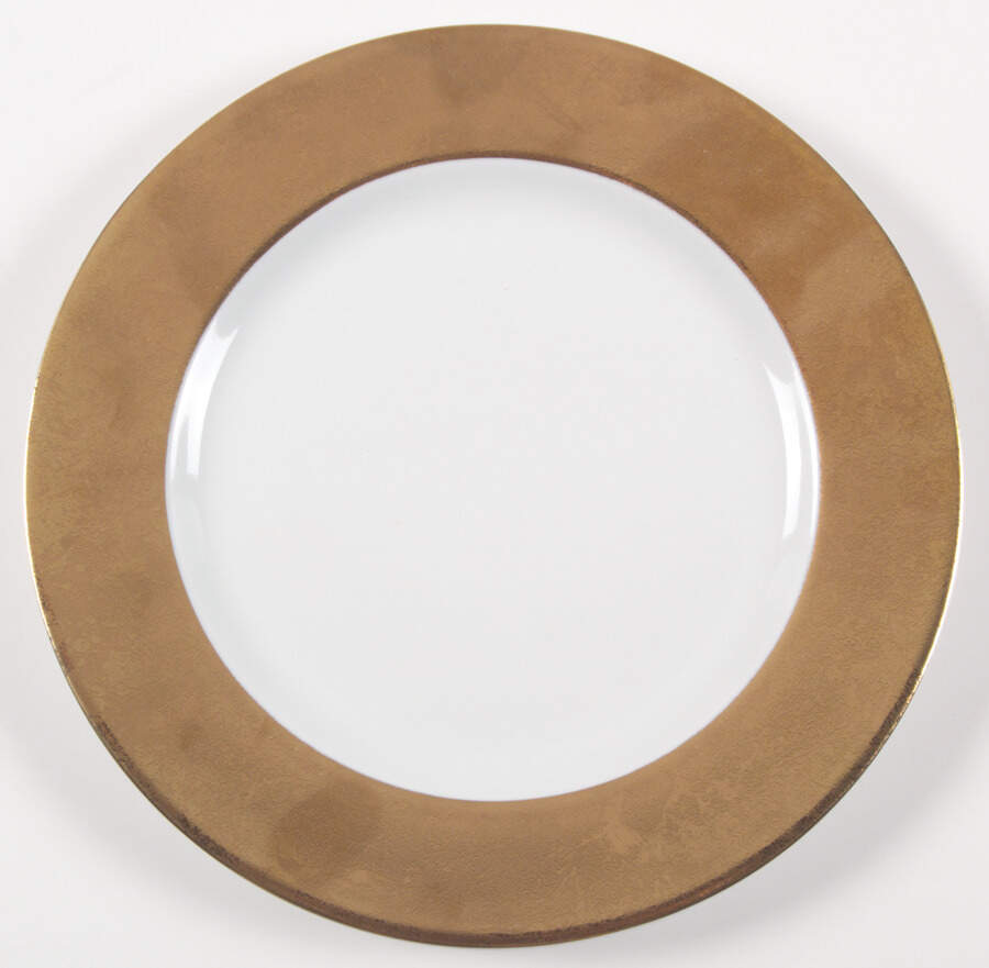 Carat or (Gold) Salad Plate by Philippe Deshoulieres-1