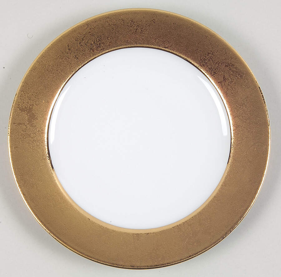 Carat or (Gold) Bread & Butter Plate by Philippe Deshoulieres-1