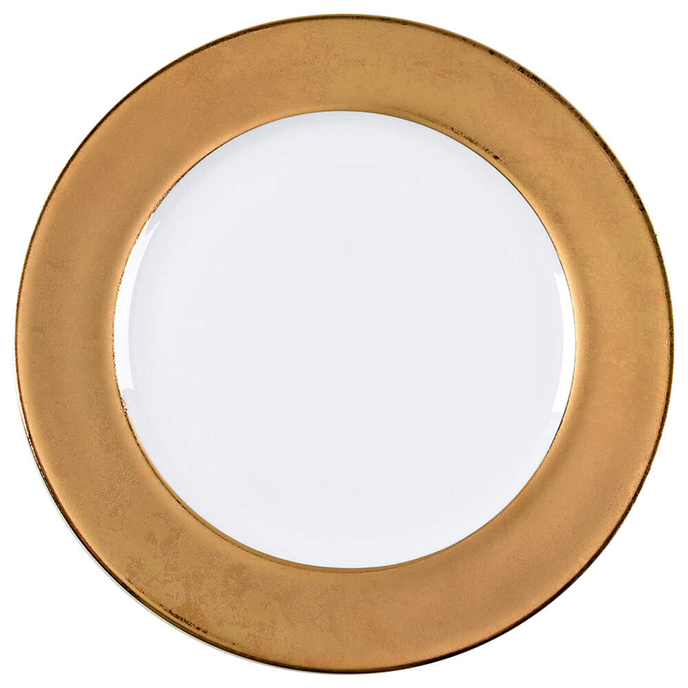 Carat or (Gold) Service Plate (Charger) by Philippe Deshoulieres-1
