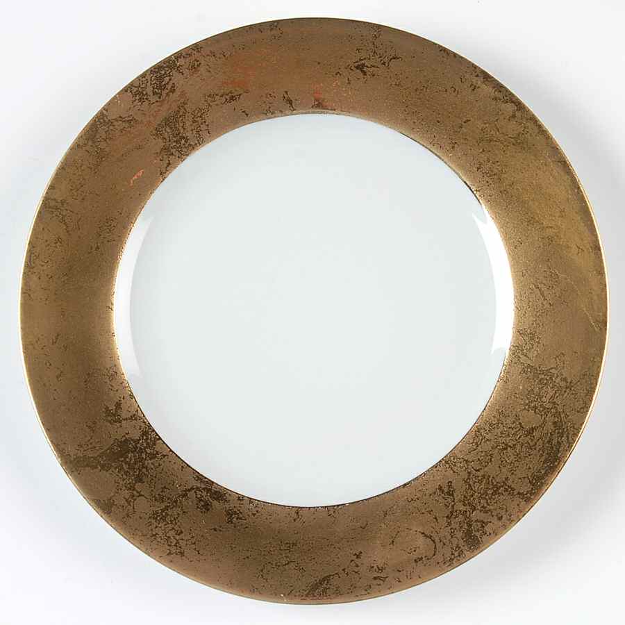 Carat or (Gold) Dessert/Pie Plate by Philippe Deshoulieres-1