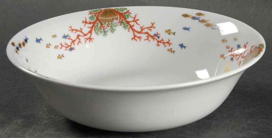 Mer De Corail Individual Salad Bowl by Philippe Deshoulieres-1
