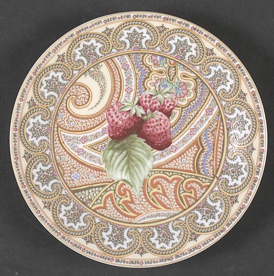 Chamarande Bread & Butter Plate by Philippe Deshoulieres-1