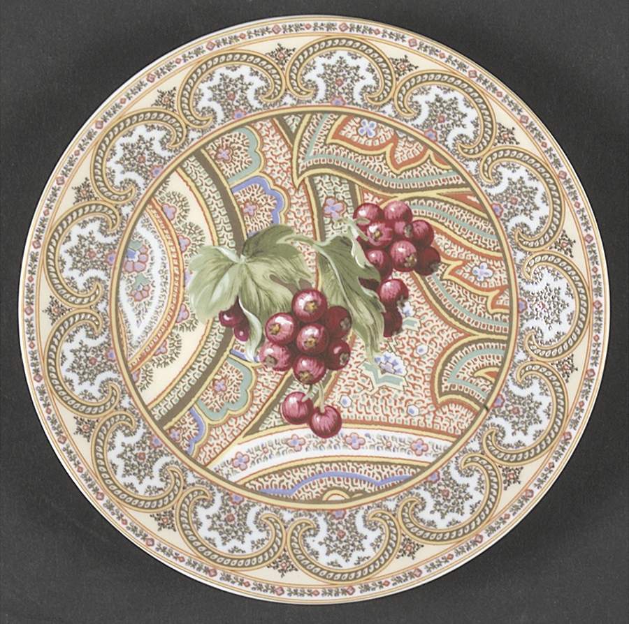 Chamarande Bread & Butter Plate by Philippe Deshoulieres-1