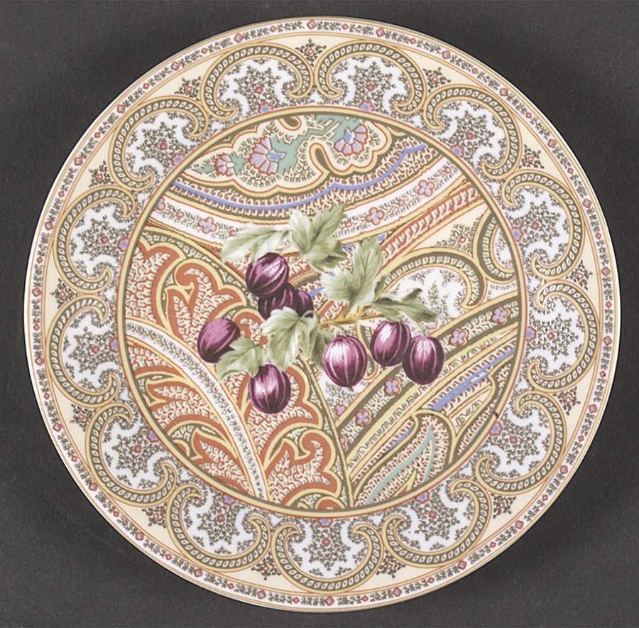 Chamarande Bread & Butter Plate by Philippe Deshoulieres-1