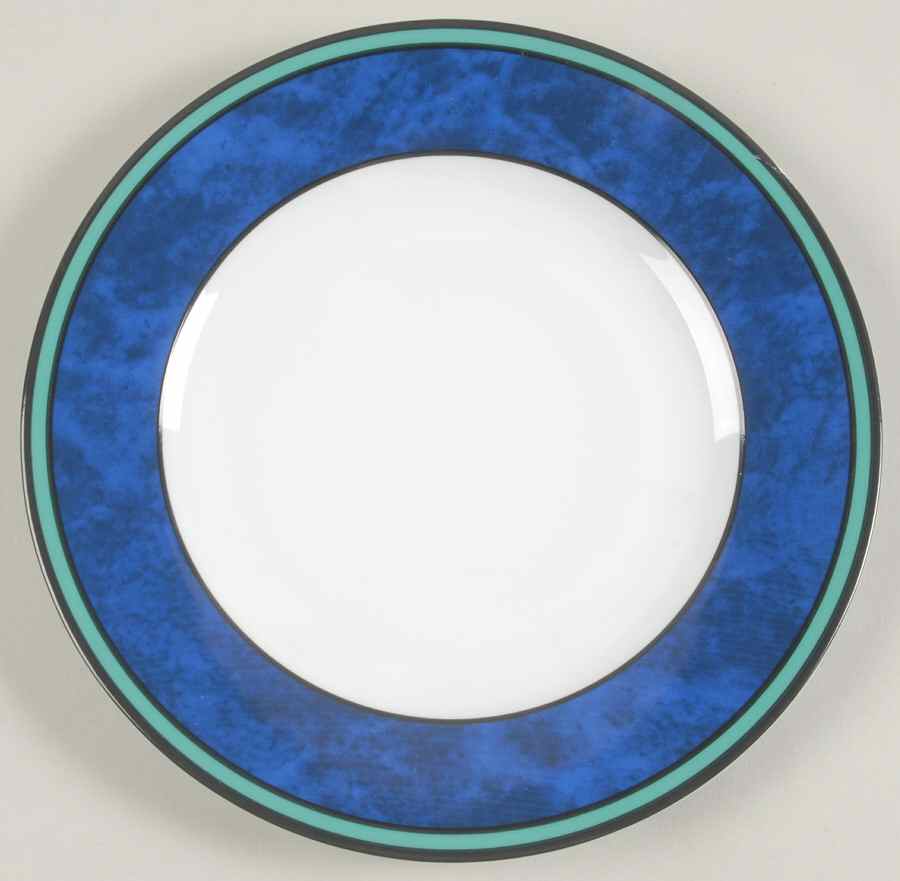 Cordoba Blue Bread & Butter Plate by Philippe Deshoulieres-1