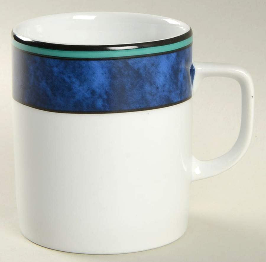 Cordoba Blue Mug by Philippe Deshoulieres-1
