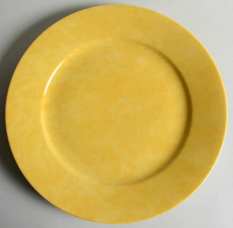 Cordoba Yellow Service Plate (Charger) by Philippe Deshoulieres-1
