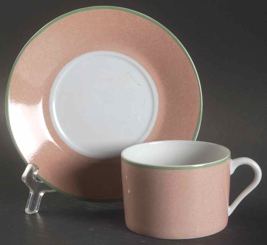 Disque Flat Cup & Saucer Set by Philippe Deshoulieres-1