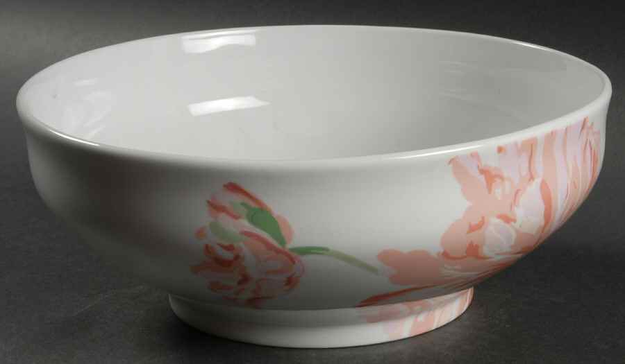 Fleurs 9" Salad Serving Bowl by Philippe Deshoulieres-1