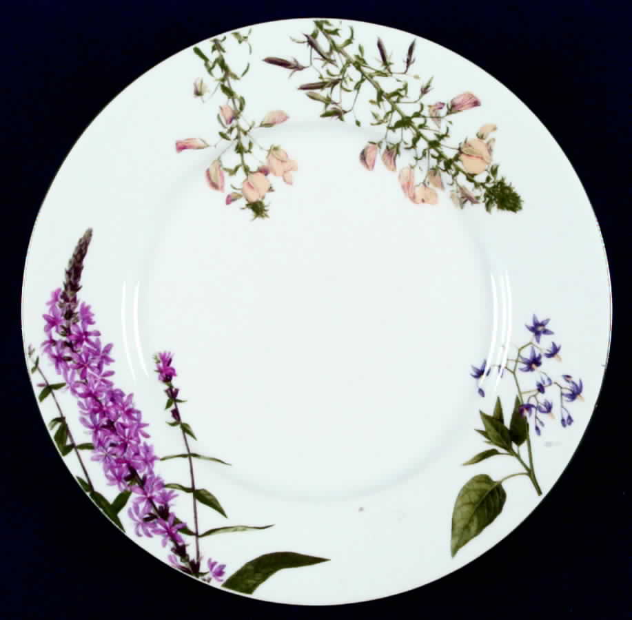 Fleurs Sauvage Dinner Plate by Philippe Deshoulieres-1