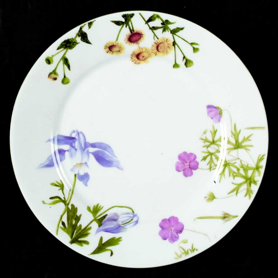 Fleurs Sauvage Salad Plate by Philippe Deshoulieres-1