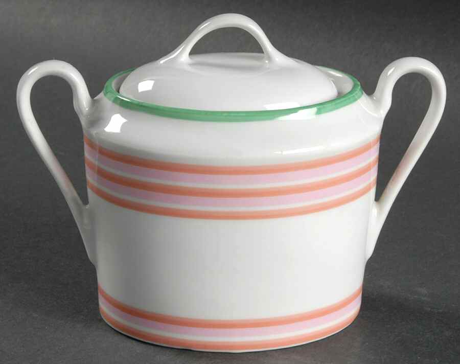 Harmonie Sugar Bowl & Lid by Philippe Deshoulieres-1