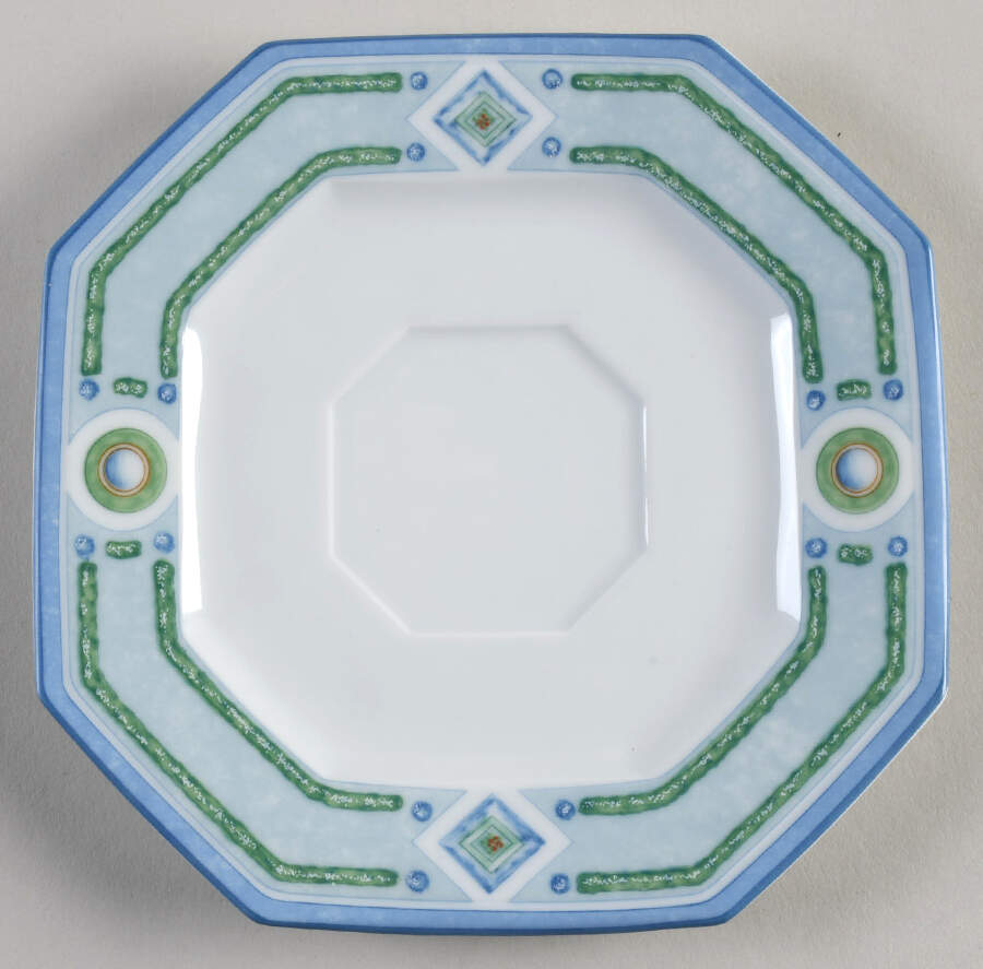 Jardin Royal Saucer for Breakfast Cup by Philippe Deshoulieres-1
