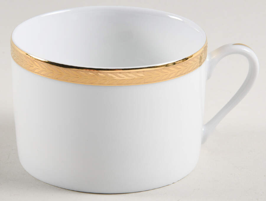 Laurel Gold Flat Cup by Philippe Deshoulieres-1
