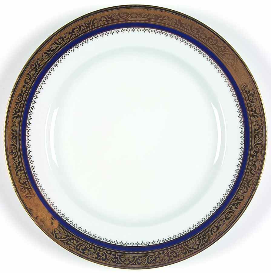 Marquis Blue Salad Plate by Philippe Deshoulieres-1