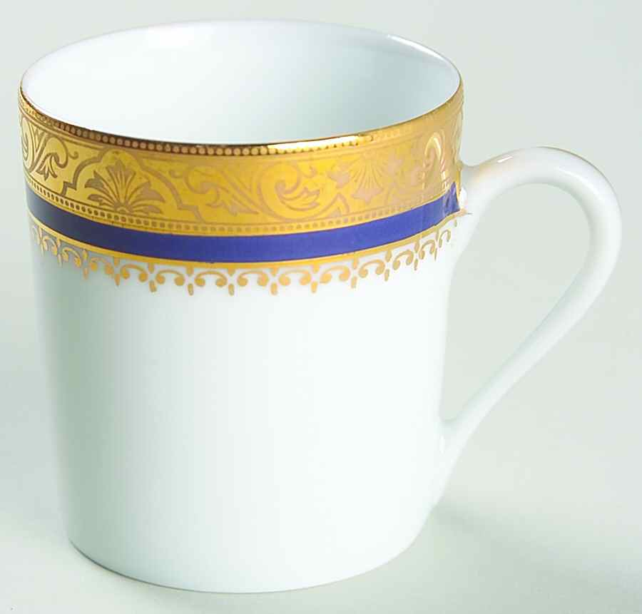 Marquis Blue Flat Demitasse Cup by Philippe Deshoulieres-1