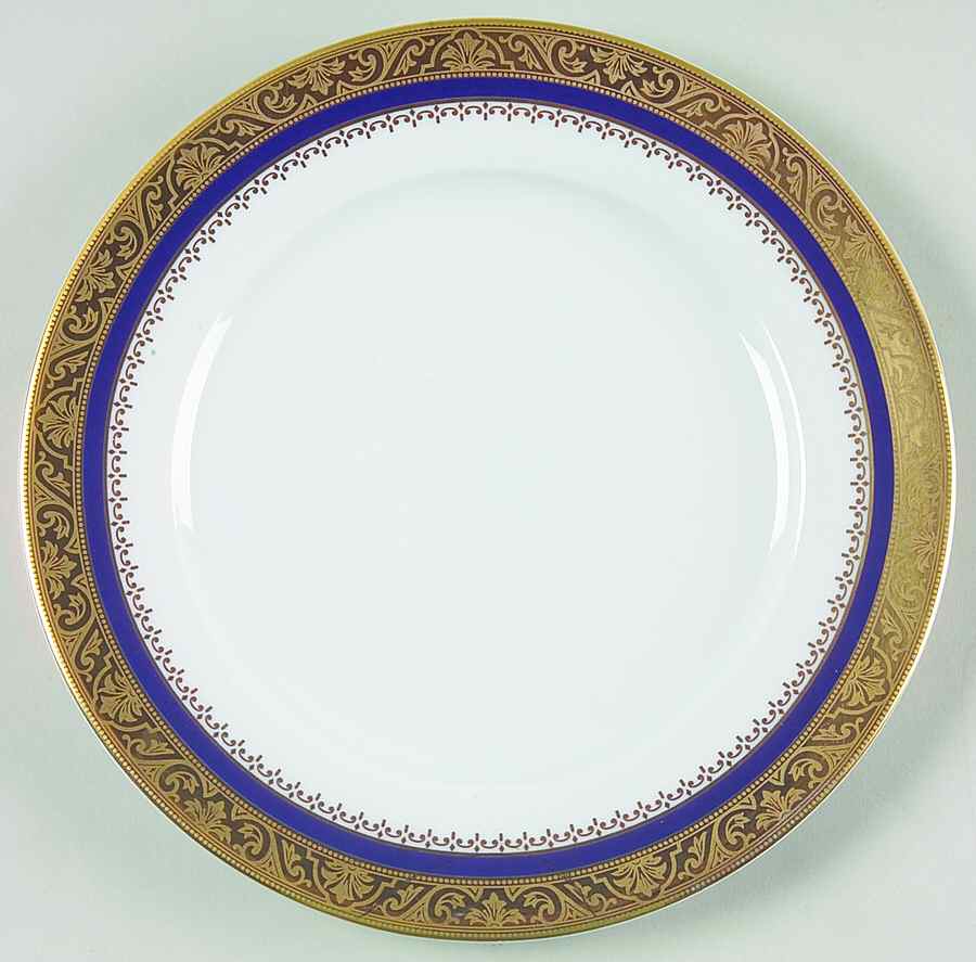 Marquis Blue Dessert/Pie Plate by Philippe Deshoulieres-1