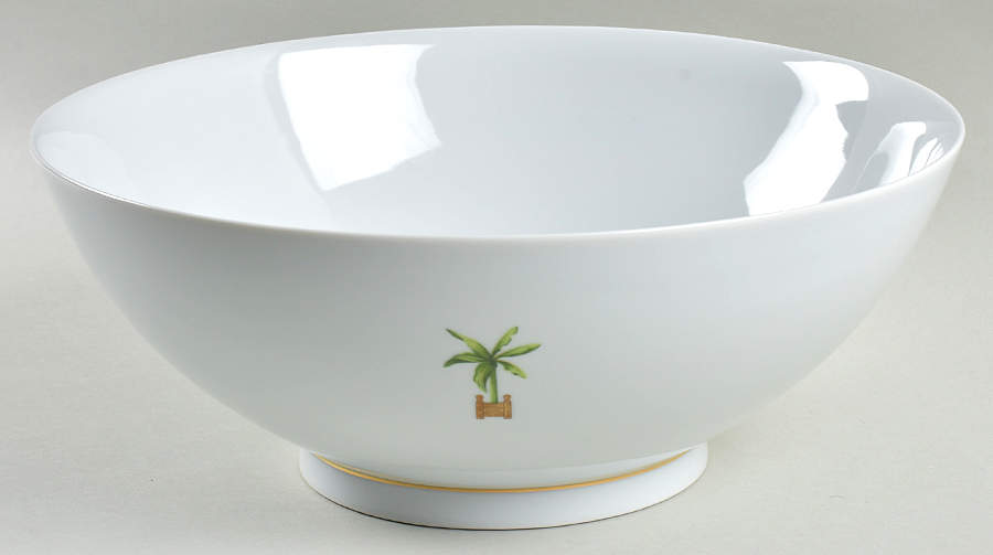 Maldives 11" Large Salad Serving Bowl by Philippe Deshoulieres-1