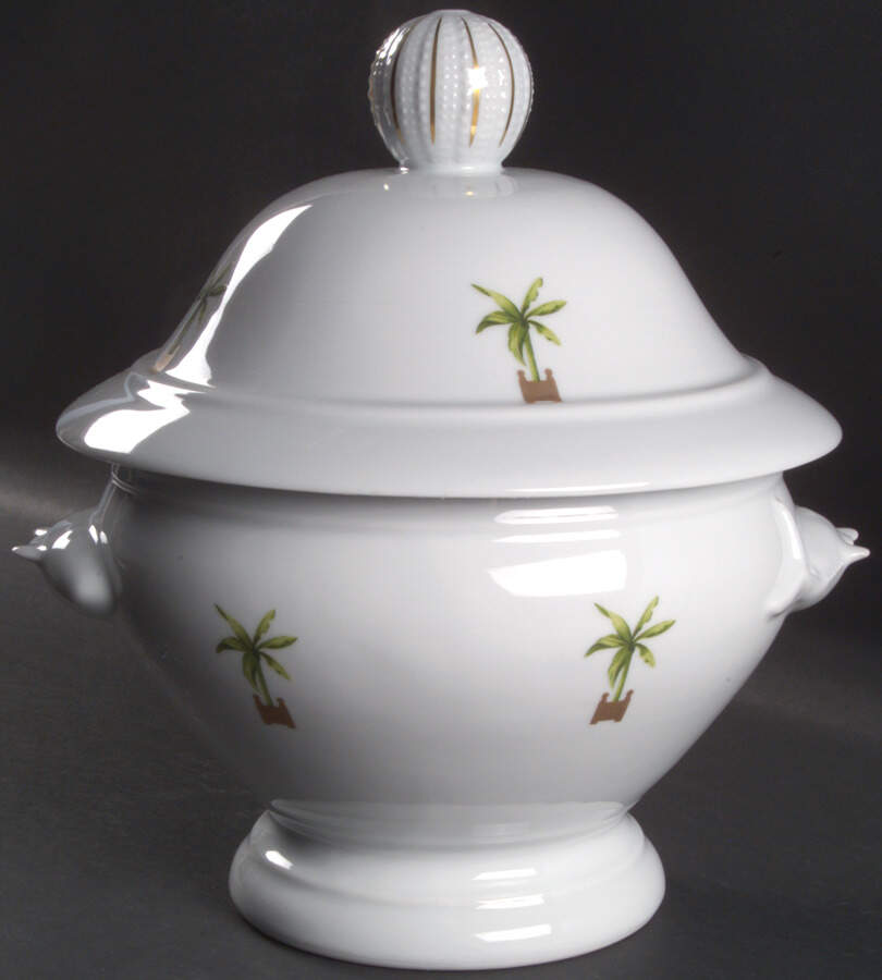 Maldives Tureen &  Lid by Philippe Deshoulieres-1