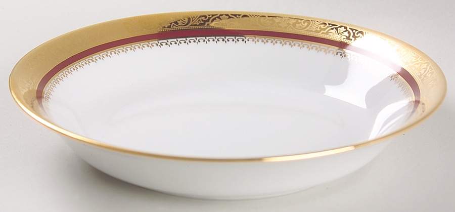 Marquis Red Soup/Cereal Bowl by Philippe Deshoulieres-1