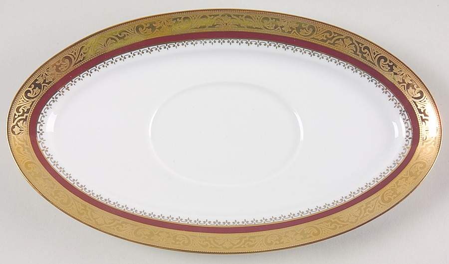 Marquis Red Relish/Gravy Underplate by Philippe Deshoulieres-1
