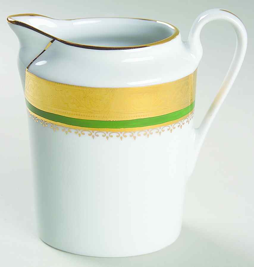 Marquis Green Creamer by Philippe Deshoulieres-1