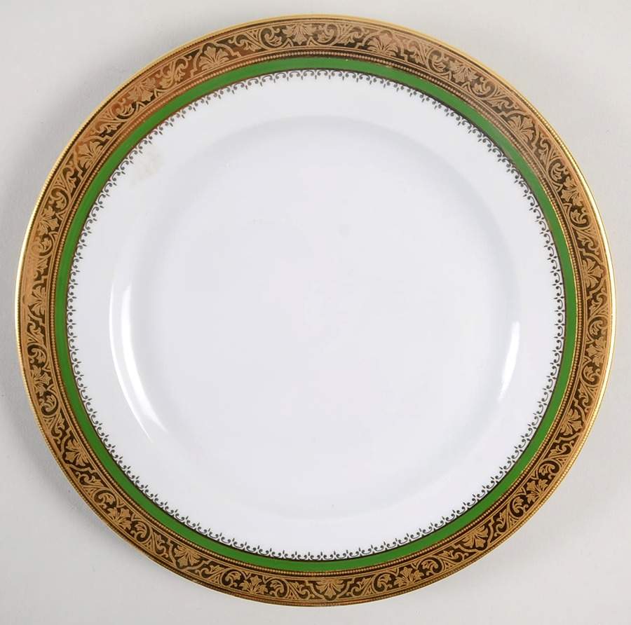 Marquis Green Salad Plate by Philippe Deshoulieres-1
