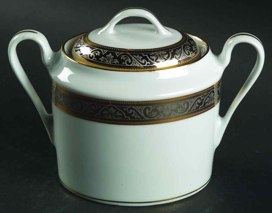 Orleans Sugar Bowl & Lid by Philippe Deshoulieres-1