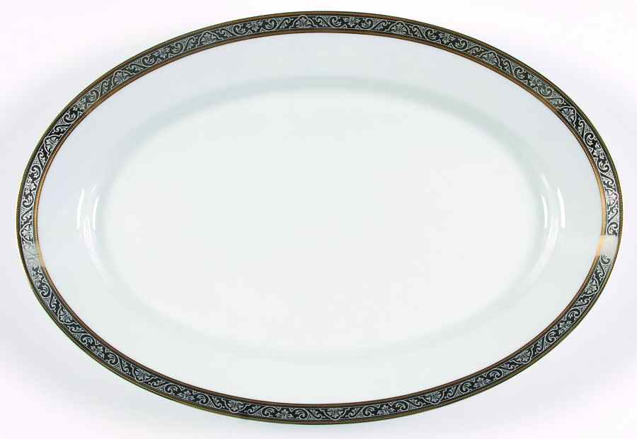 Orleans 16" Oval Serving Platter by Philippe Deshoulieres-1