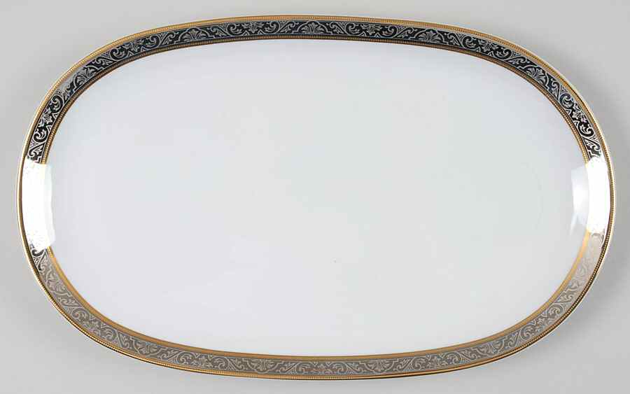 Orleans 12" Rectangular Serving Platter by Philippe Deshoulieres-1