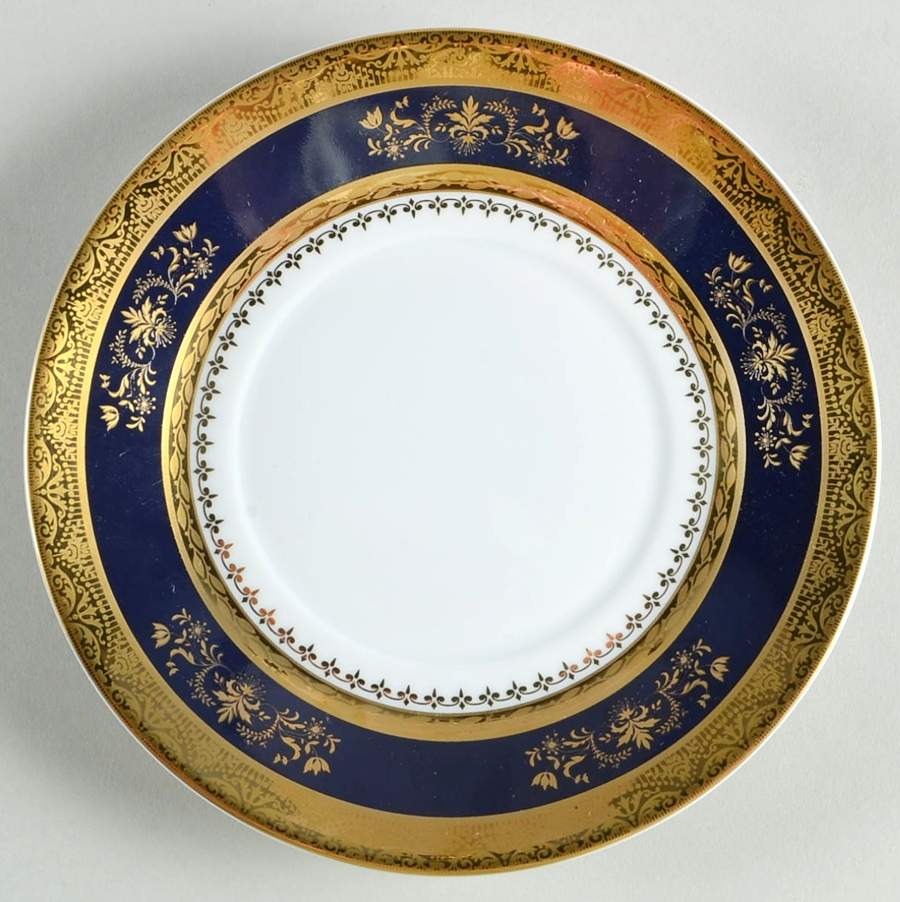 Orsay Cobalt Blue Saucer by Philippe Deshoulieres-1