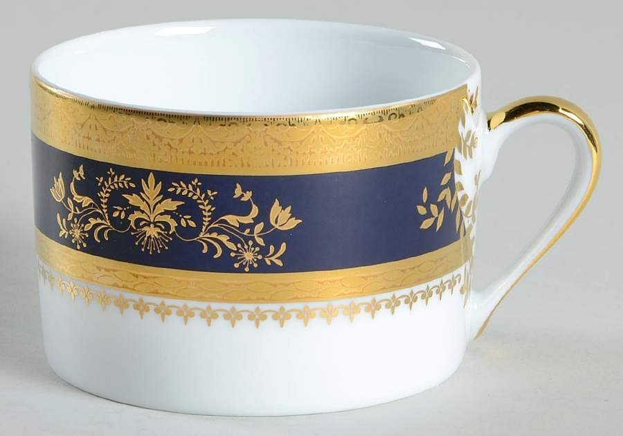 Orsay Cobalt Blue Flat Cup by Philippe Deshoulieres-1