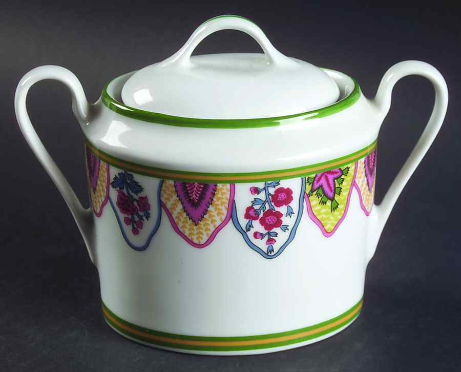 Persepolis Sugar Bowl & Lid by Philippe Deshoulieres-1