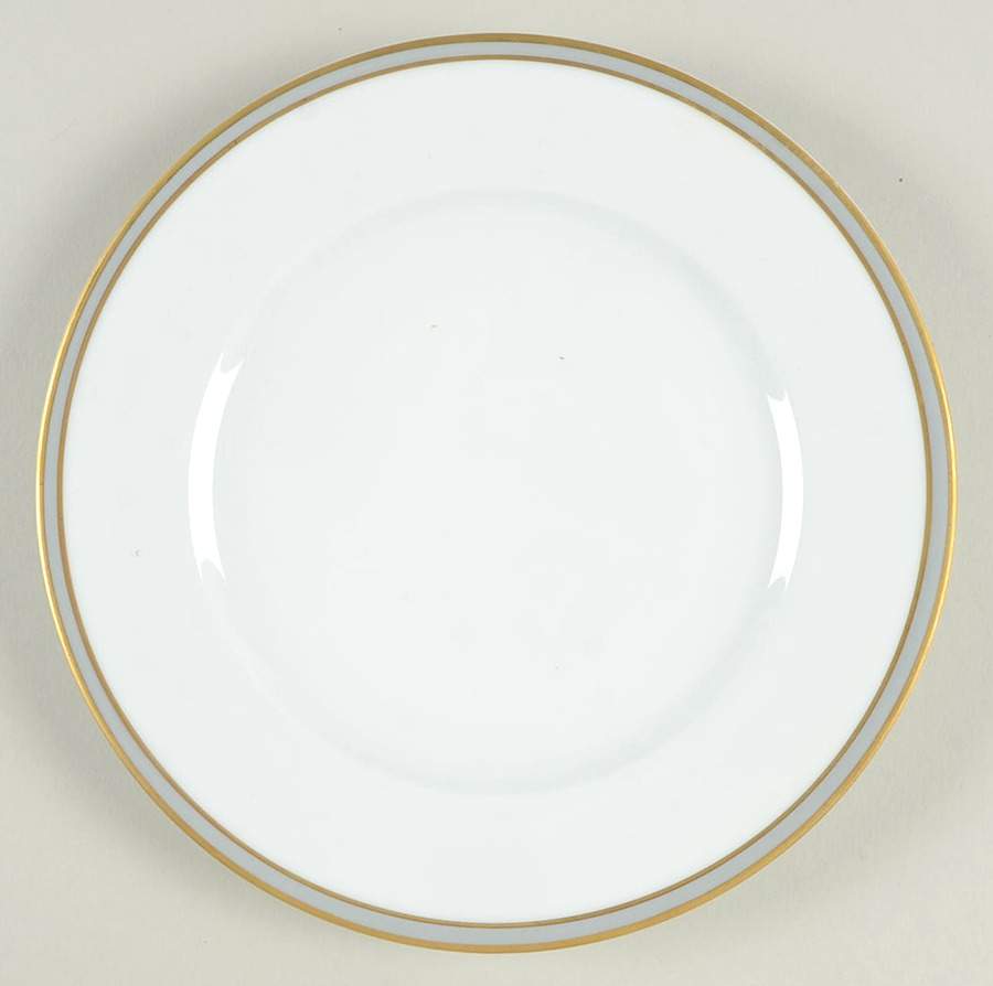 Presidence Gray Bread & Butter Plate by Philippe Deshoulieres-1