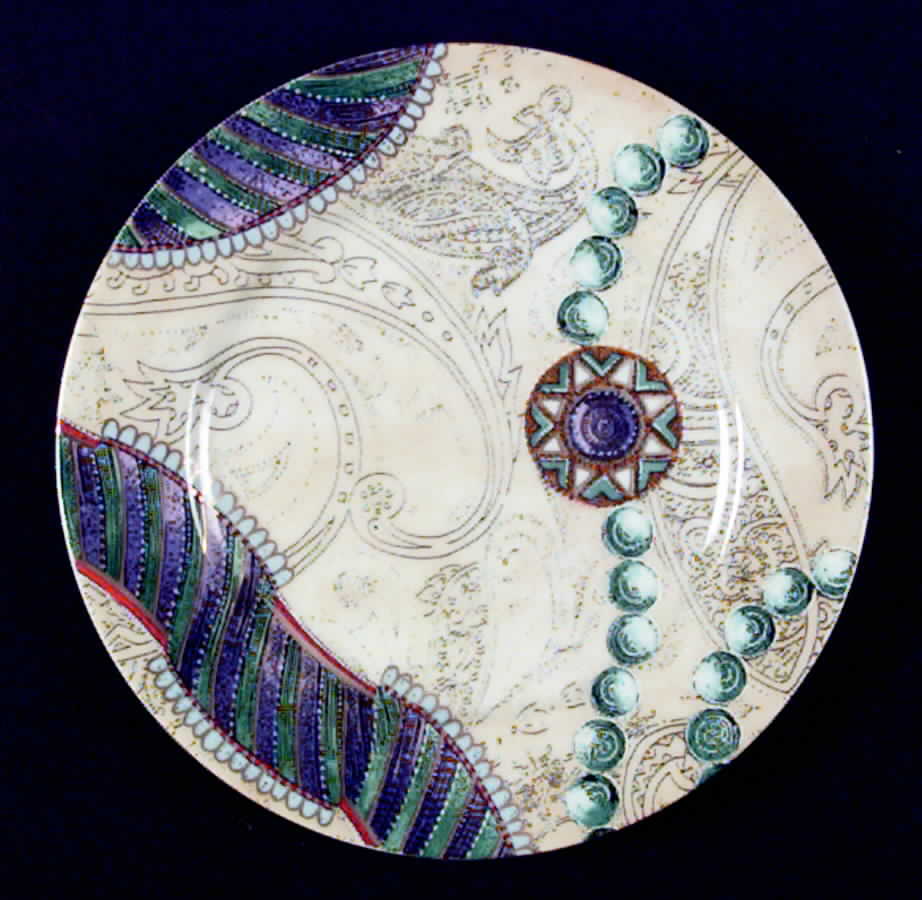 Reves D'Orient Bread & Butter Plate by Philippe Deshoulieres-1
