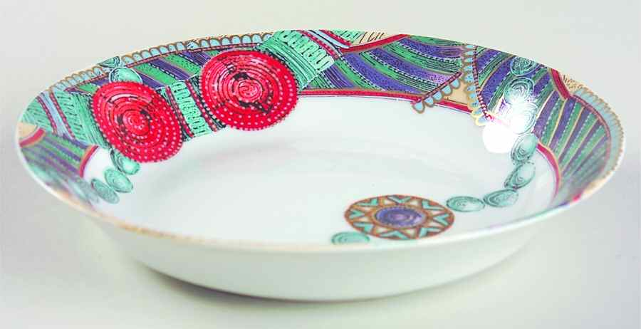 Reves D'Orient Coupe Soup Bowl by Philippe Deshoulieres-1