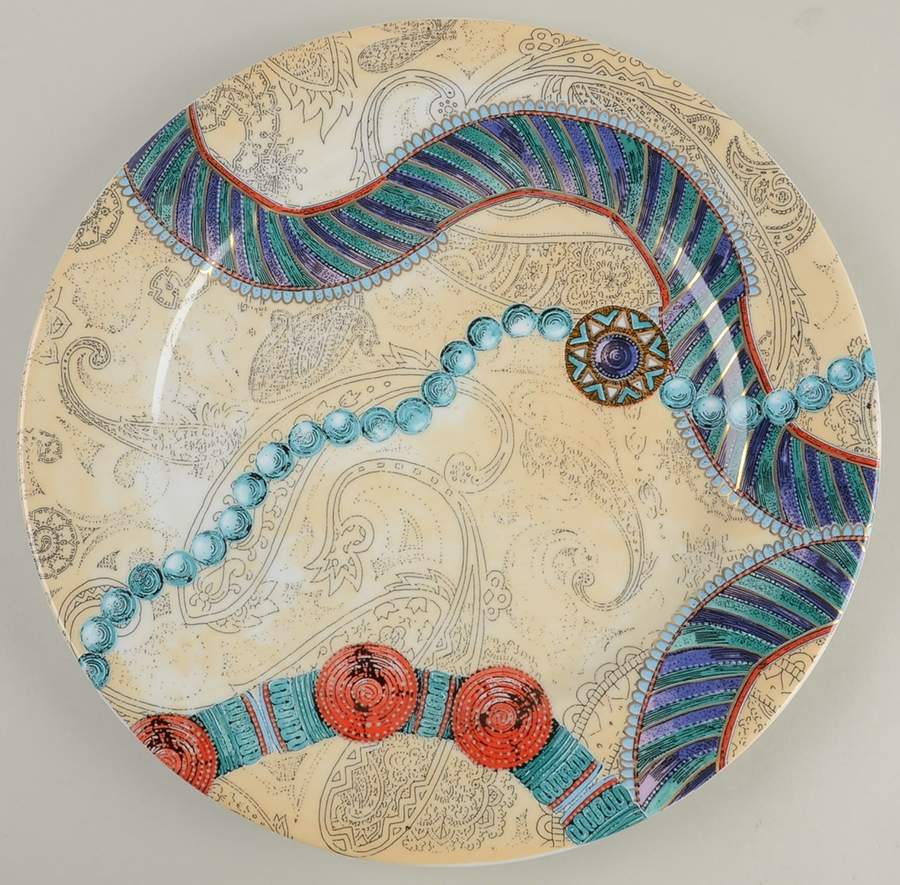 Reves D'Orient Service Plate (Charger) by Philippe Deshoulieres-1