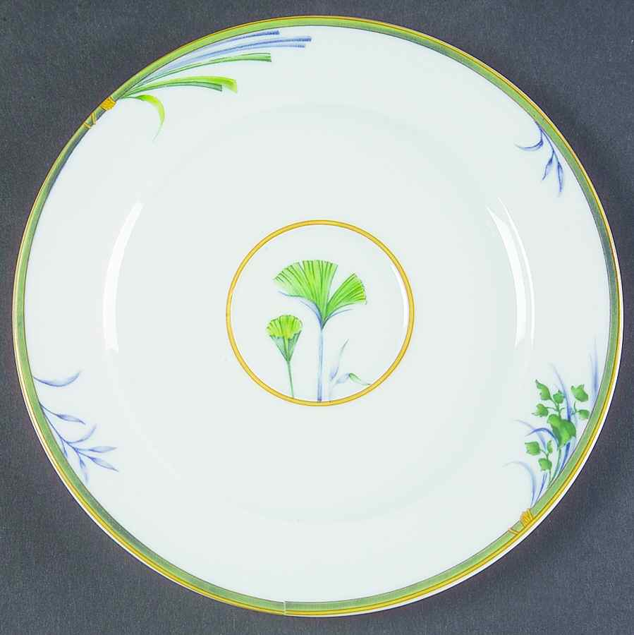 Roses of Porcelain Saucer for Footed Cup by Philippe Deshoulieres-1