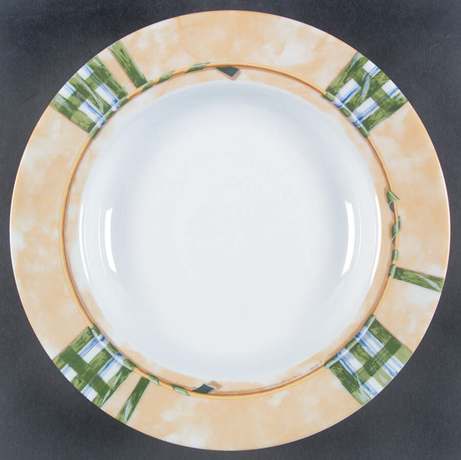 Ruban 10" Individual Pasta Bowl by Philippe Deshoulieres-1