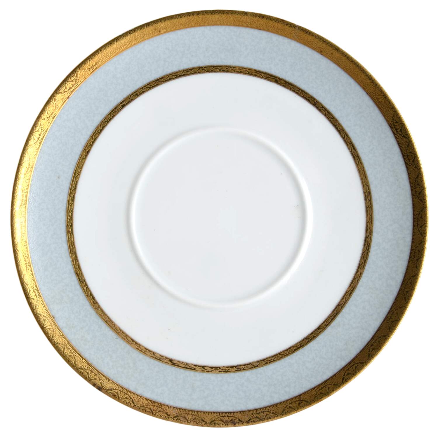 Samarcande Light Blue Saucer for Cream Soup Bowl by Philippe Deshoulieres-1
