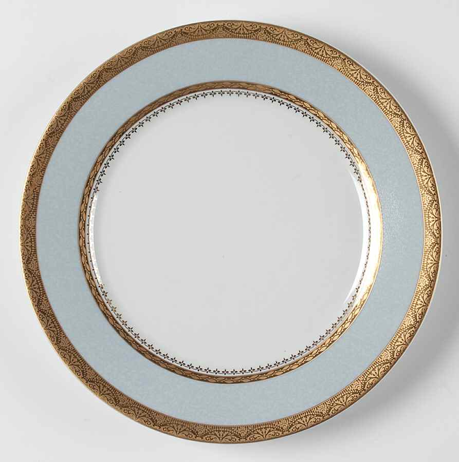 Samarcande Light Blue Salad Plate by Philippe Deshoulieres-1