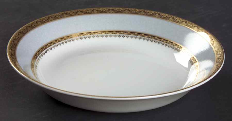 Samarcande Light Blue Soup/Cereal Bowl by Philippe Deshoulieres-1