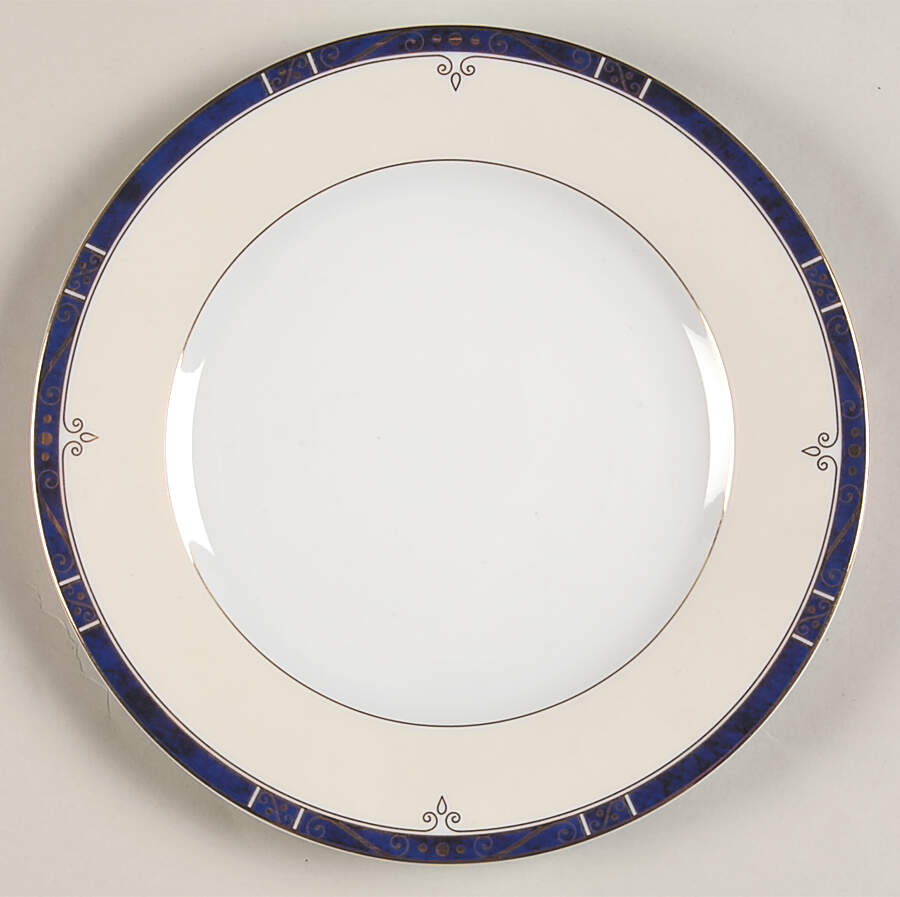 Scala Blue Dessert/Pie Plate by Philippe Deshoulieres-1
