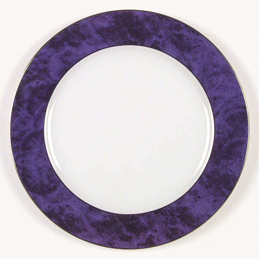 Scala Blue Salad Plate by Philippe Deshoulieres-1