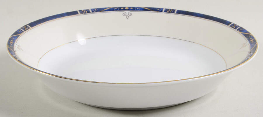 Scala Blue Soup/Cereal Bowl by Philippe Deshoulieres-1