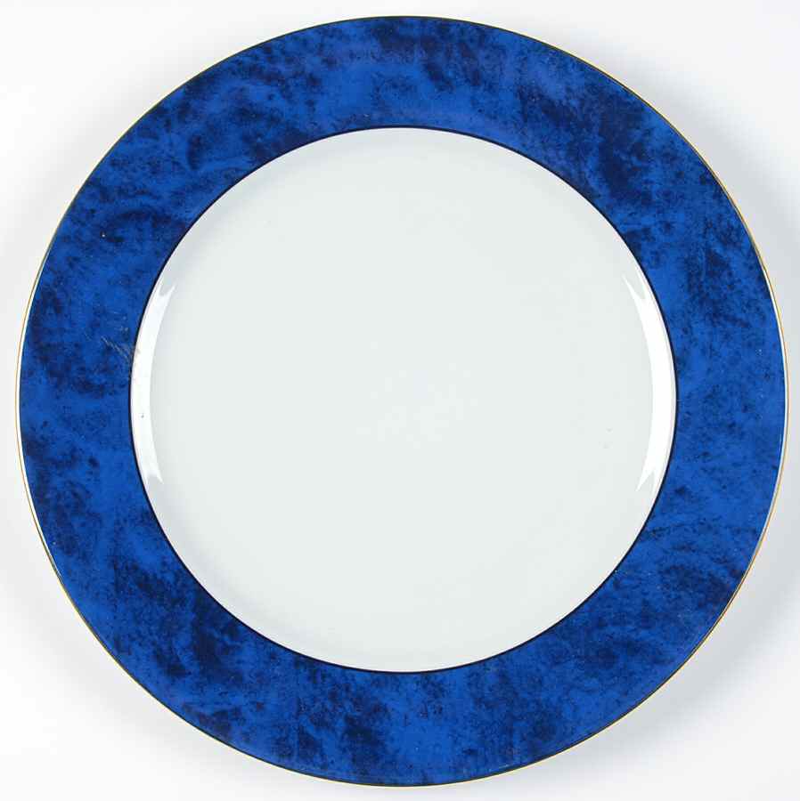 Scala Blue Service Plate (Charger) by Philippe Deshoulieres-1