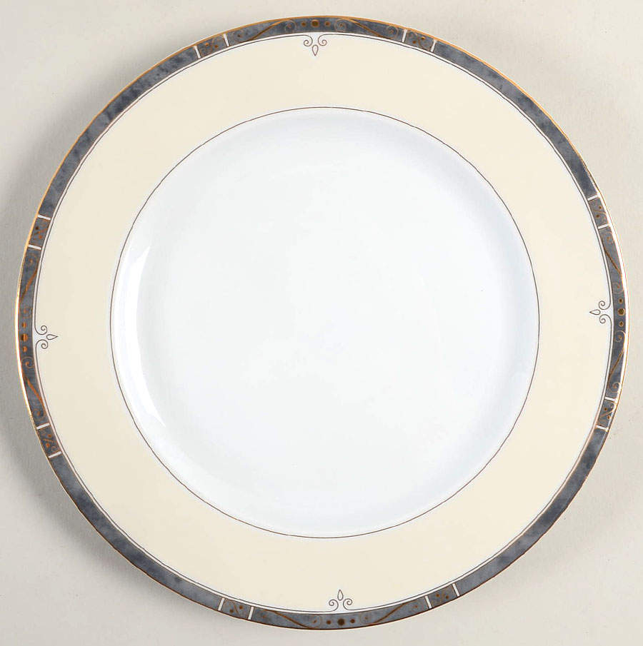 Scala Gray Salad Plate by Philippe Deshoulieres-1