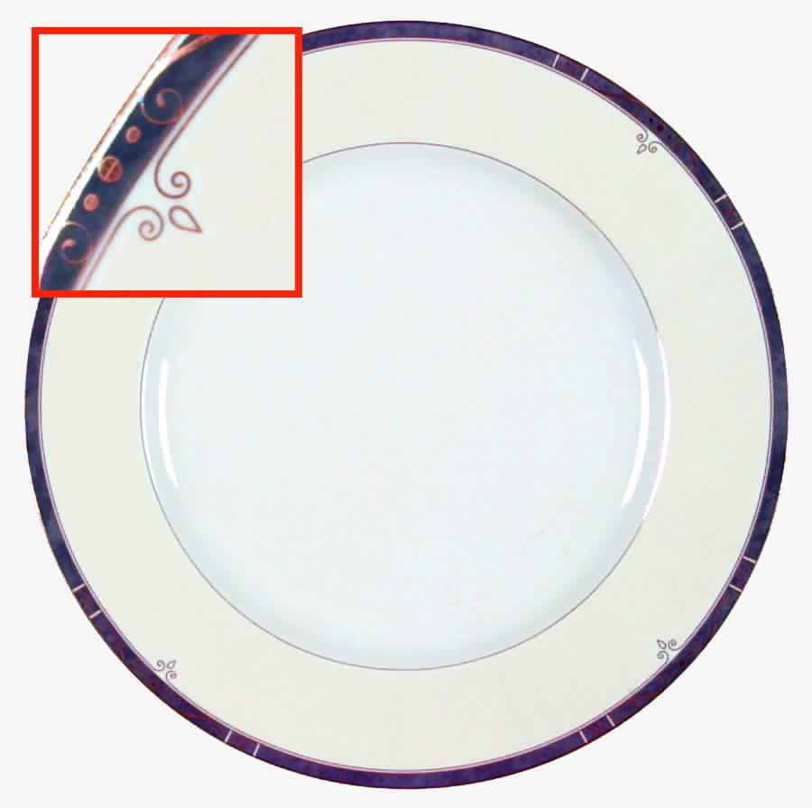Scala Gray Dinner Plate by Philippe Deshoulieres-1